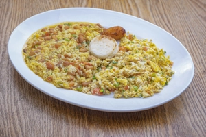 CALENTADO CON HUEVOS REVUELTOS 