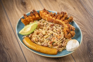 CALENTADO WITH PORK CRACKLINGS