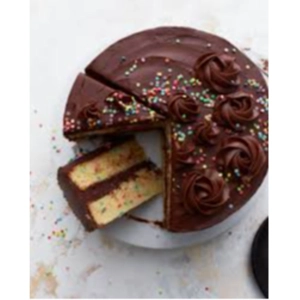 Free Bday Fudge Cake